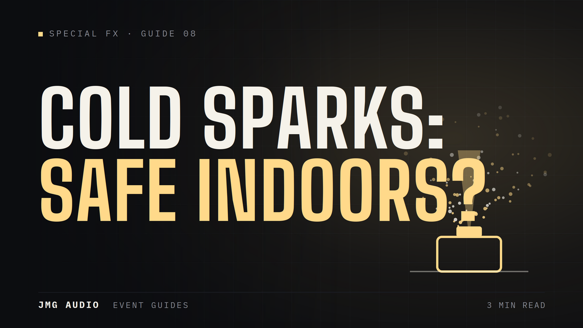 Are Cold Sparks (Sparkulars) Safe Indoors?