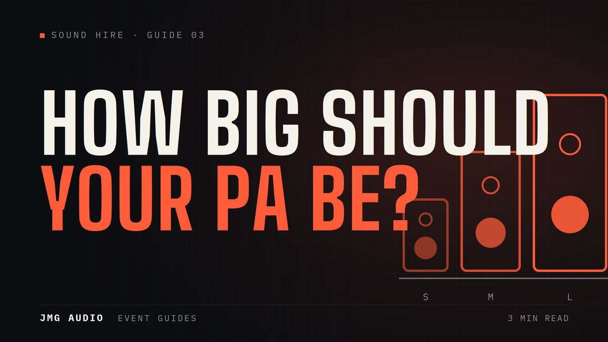 How to Choose the Right PA System Size